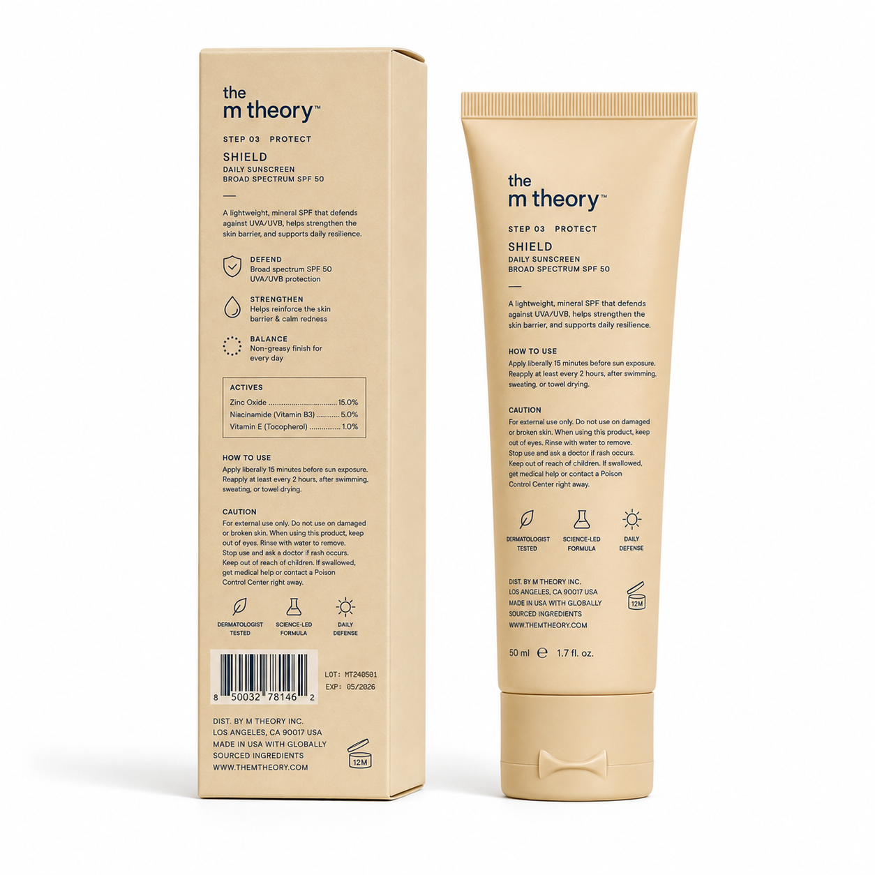 Shield — cream texture